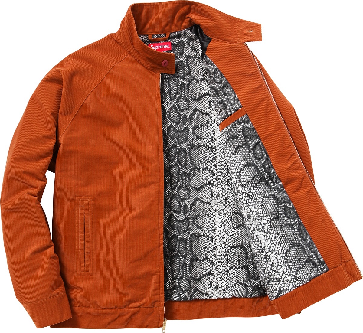 Corduroy Harrington view 3